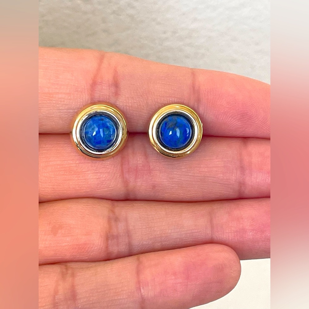 14k gold Lapiz Earrings